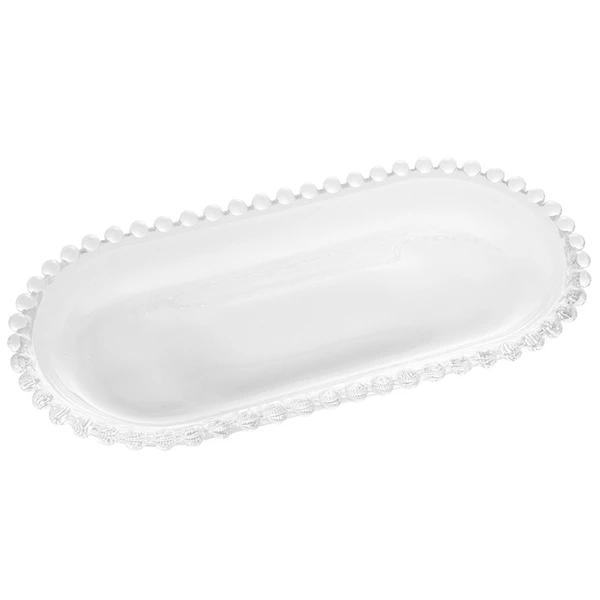 Travessa de cristal Pearl Wolff 24x12x2
