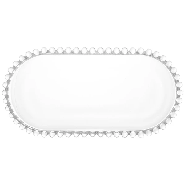 Travessa de cristal Pearl Wolff 24x12x2
