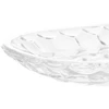 Travessa oval de cristal Bubble Lyor 21x12x2