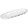 Travessa oval de cristal Vichy Lyor 40,2x13,5x3,3
