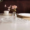 Travessa oval de cristal Vichy Lyor 40,2x13,5x3,3