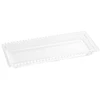 Travessa retangular de cristal Pearl Wolff 30x13x3
