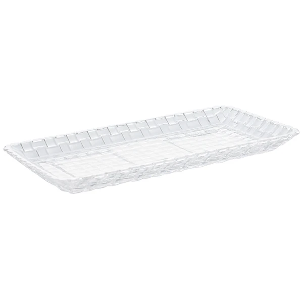 Travessa retangular de cristal Tress Lyor 25x13x2