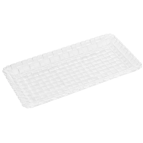 Travessa retangular de cristal Tress Lyor 25x13x2