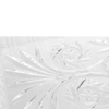 Travessa retangular de cristal com pé Dragon Lyor 34x15x10,5
