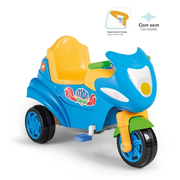 Triciclo Max Calesita azul