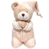Urso de pelúcia que reza para o Anjo da Guarda Buba - bege