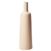 Vaso de cerâmica Garrafa bege Mart 12x34