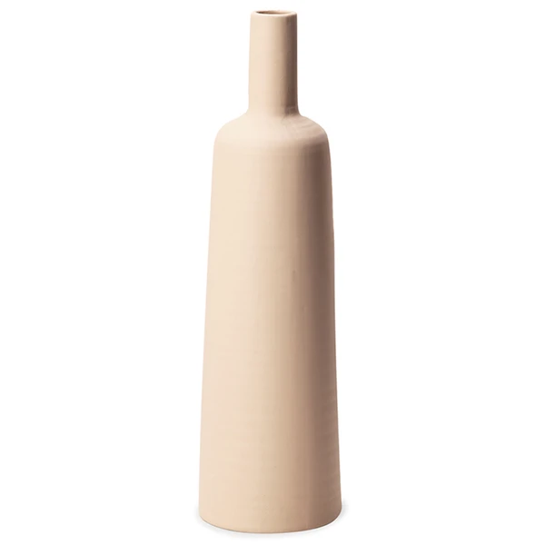 Vaso de cerâmica nude alto Mart 11,5x11,5x40