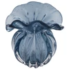 Vaso de vidro Italy azul Lyor 11x9x11,5