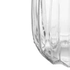 Vaso de vidro canelado Reflexos Lyor 12,5x19,5