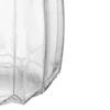 Vaso de vidro canelado Reflexos Lyor 12,5x19,5