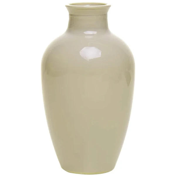 Vaso de vidro cinza Dália Lyor 13x7