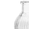Vaso de vidro texturizado canelado Lines Lyor 5,5x5,5x9,5