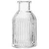 Vaso de vidro texturizado canelado Lines Lyor 5,5x5,5x9,5