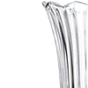 Vaso de vidro texturizado com bordas onduladas Tulipa Lyor 10x10x19