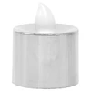 Vela de LED metalizada 4,5x3,8