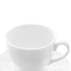 Xícara de porcelana com pires para café Butterfly Flower Lyor 100 ml