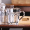 Xícara de vidro para café com fio de ouro Belle Epoque Lyor 80 ml