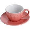 Xícara para café com pires em cerâmica Colors Lyor 80 ml