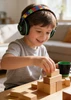 Abafador de Ruído Autismo 17dB Libus Alternative Personalizado | Protetor Auditivo Conforto Sensorial TEA Ajustável