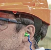 Kit 50 Protetor Auricular Ouvido Tipo Plug 14db Pré Moldado Verde/azul