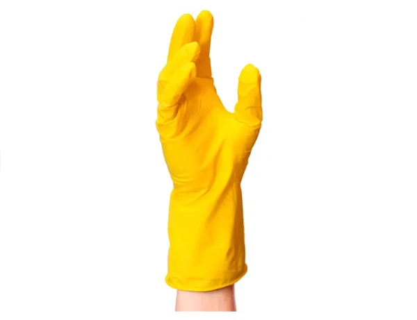 Luva MULTIUSO Latex Amarela TAM G Medix CA 46997