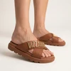 Chinelo Papete Vizzano Marrom Caramelo