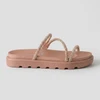 Papete Vizzano Feminina Nude Com Strass