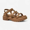 Sandália Vizzano Papete Com Rebites Camel