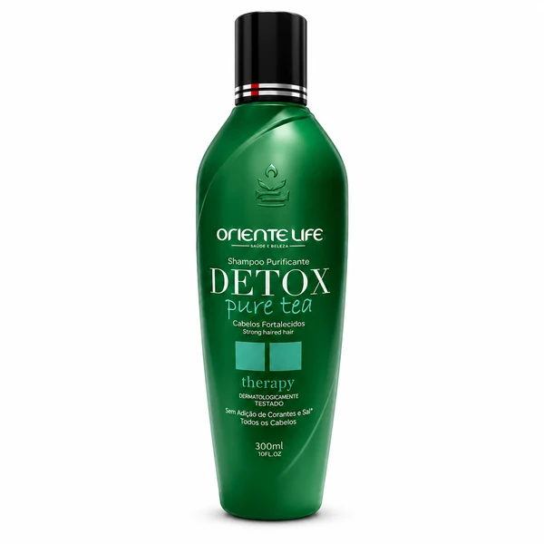 Detox Shampoo Purificante Desintoxicante 300ML Oriente Life