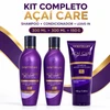 Kit Completo Oriente Life Açaí Care Shampoo e Condicionador 300ml + Leave-in 150g