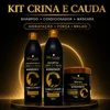 Kit Crina e Cauda Maycrene Shampoo, Condicionador e Máscara Hidratante 500ml/500g