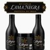 Kit Maycrene Lama Negra com Proteína do Trigo, Shampoo e Condicionador 500ml + Máscara 500g