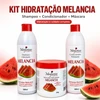 Kit Maycrene Melancia Hidratante, Shampoo e Condicionador 500ml + Máscara 500g com Extratos Naturais