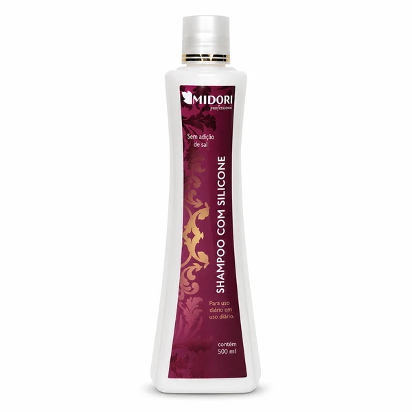 Shampoo Com Silicone Midori 500ml  profissional