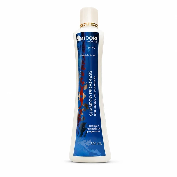 Shampoo Progress Midori Professional 500ml Pós-Progressiva sem Adição de Sal