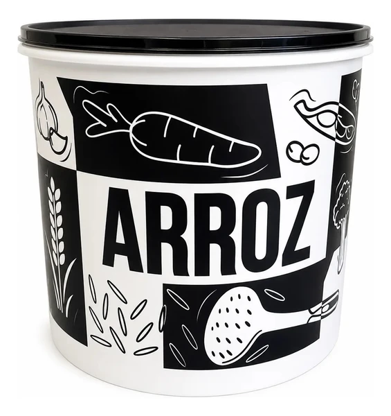 Tupper cx 5kg arroz Pop Box