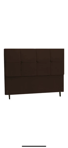 Cabeceira Casal Queen Jbe Moveis Paris 164cm Marrom Para Cama Box 158cm Decoração Quarto