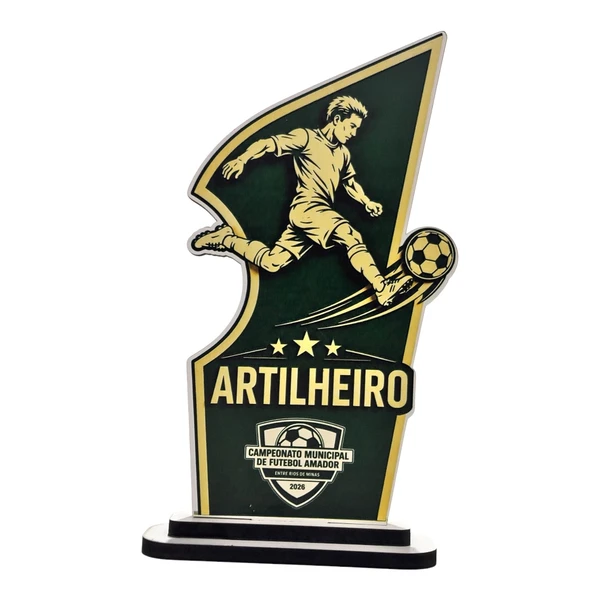 Troféu Artilheiro Personalizado