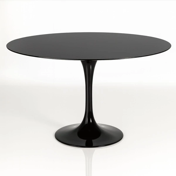 Mesa de Jantar Tulipa Saarinen Redonda 140 cm Tampo Laca