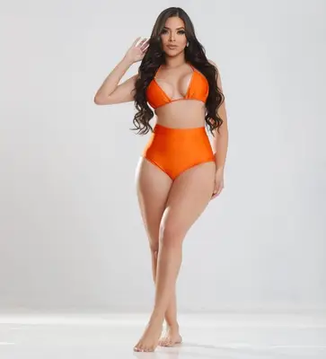 Biquíni Cintura Alta Hot Pants
