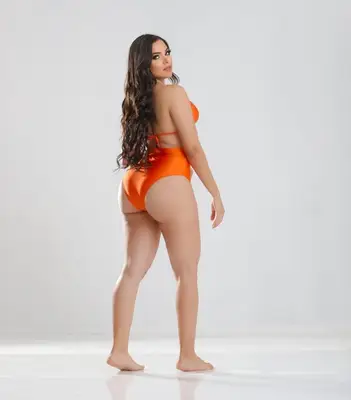 Biquíni Cintura Alta Hot Pants