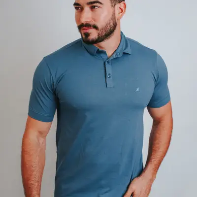 CAMISA POLO TRADICIONAL PIQUET BORDADO CR81023