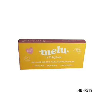 GEL MODELADOR SOMBRANCELHAS HB-F518 MELU - RUBY ROSE