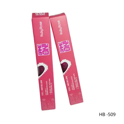 MASCARA INCOLOR GAME ON! HB-509 RUBY ROSE 3,8ML
