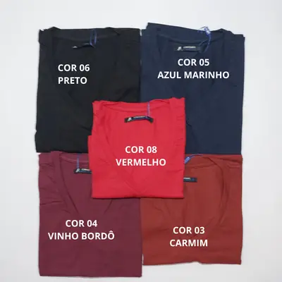 T-SHIRT TRADICIONAL FEMININO COTTON PLACA CR72001
