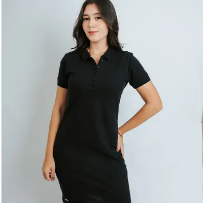VESTIDO GOLA POLO PIQUET CR78004