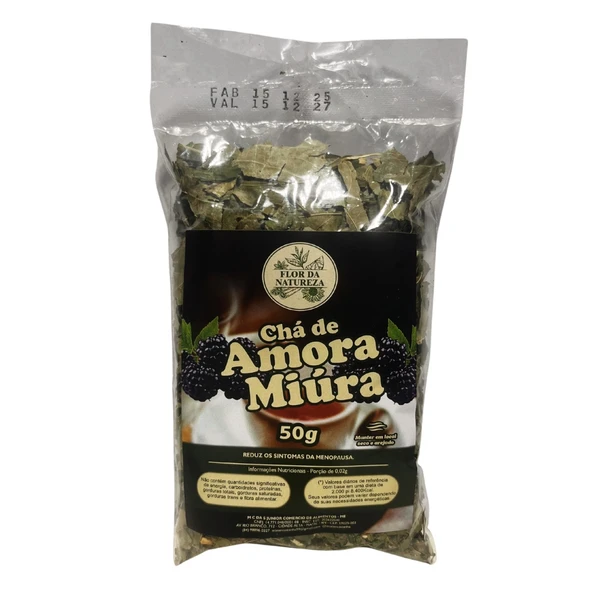 Chá de Amora Miura 50g Flor da Natureza