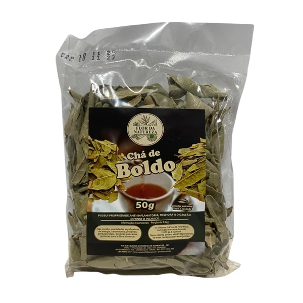 Chá de Boldo 50g Flor da Natureza